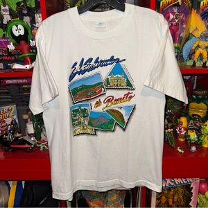 Vintage 80’s El Salvador x Historical Landmark x single stitch T-shirt